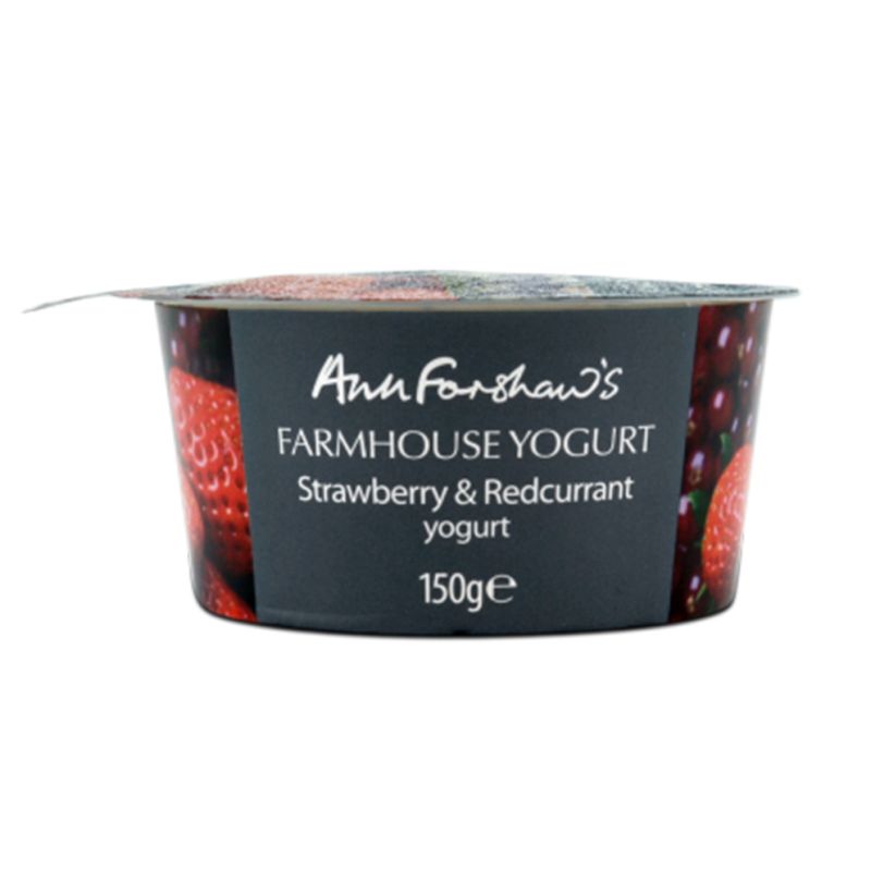 Farmhouse Yog Strawberry & Redcurrant 150g